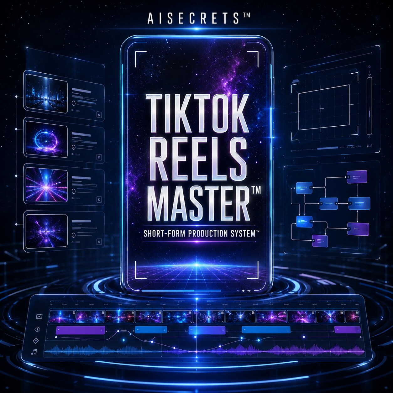 ✪ AISECRETS™ TIKTOK REELS MASTER™ Produktbild